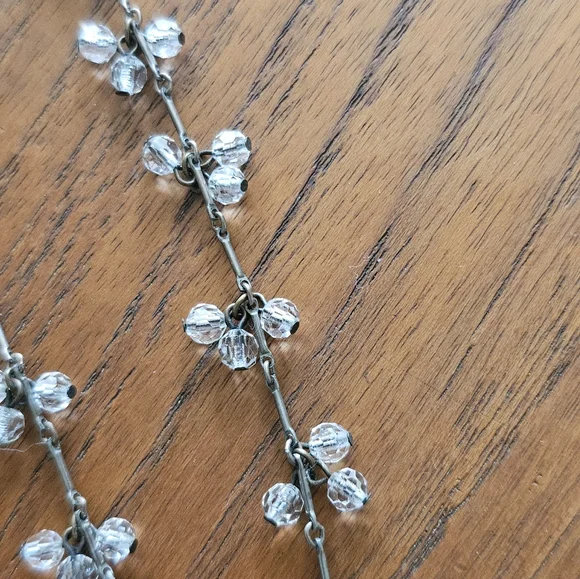 Kerri Linden Clear Swarovski Crystal Necklace Vintage! - Picture 4 of 5